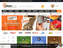 Tablet Screenshot of cazabox.com